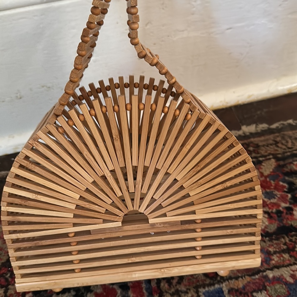 Cult Gaia Bamboo Bag with handle - Picture 5 of 9